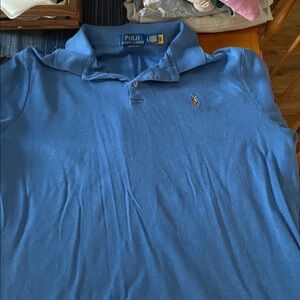Ralph Lauren Classic Fit Blue Polo